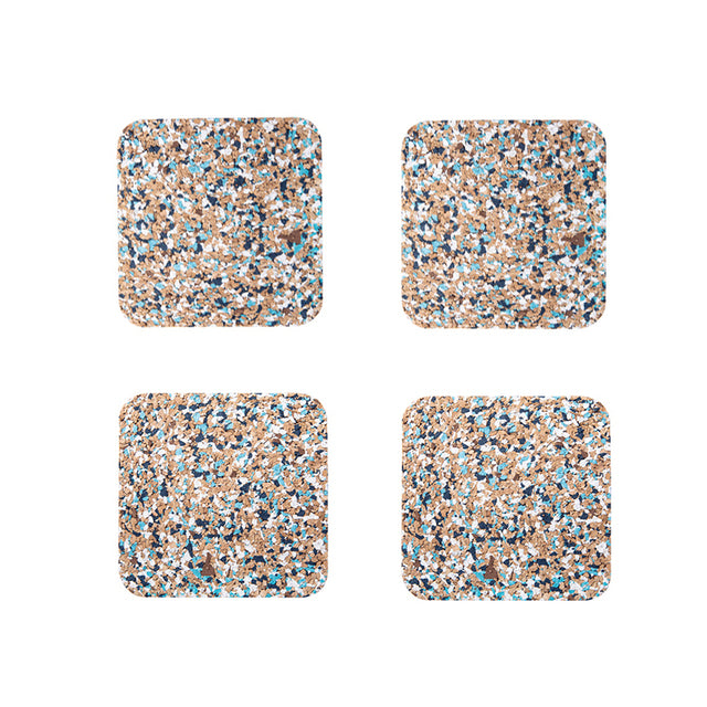 Colourful Cork Coasters
