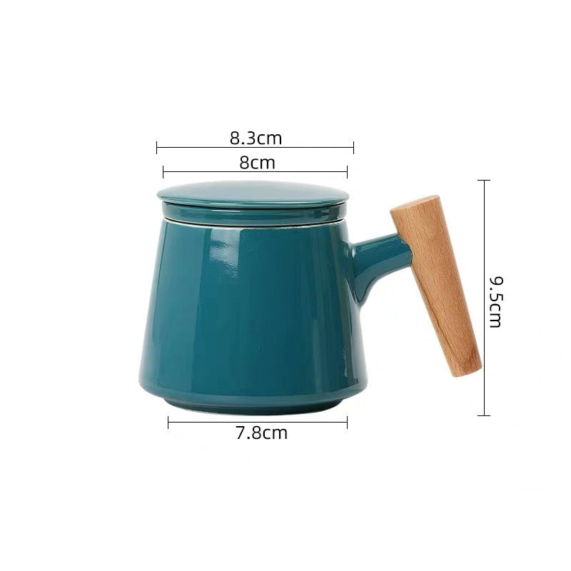 Green Tea Infuser Mug Set