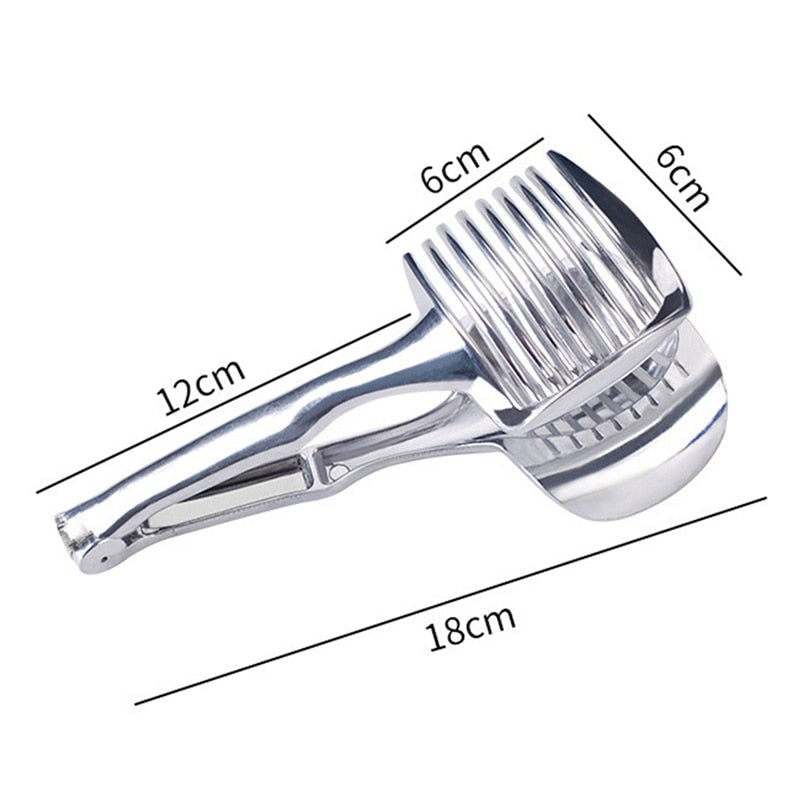 Vegetable slicer with measurements