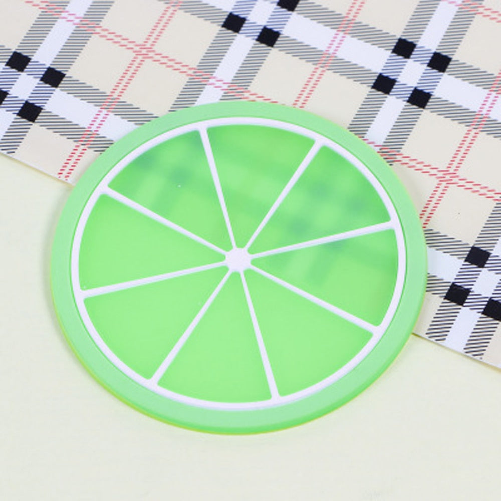 Fruit Shaped Silicone Coasters