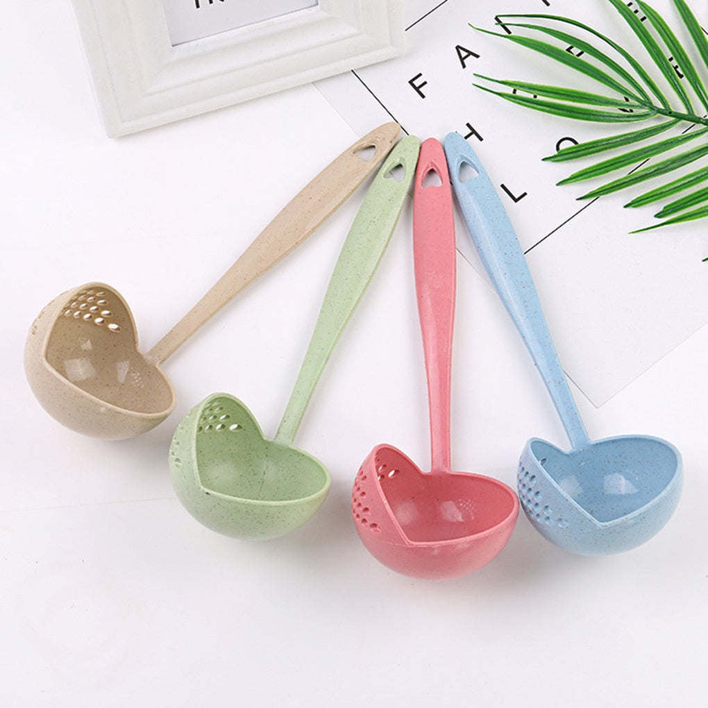 Multiple coloured Spoon Strainers