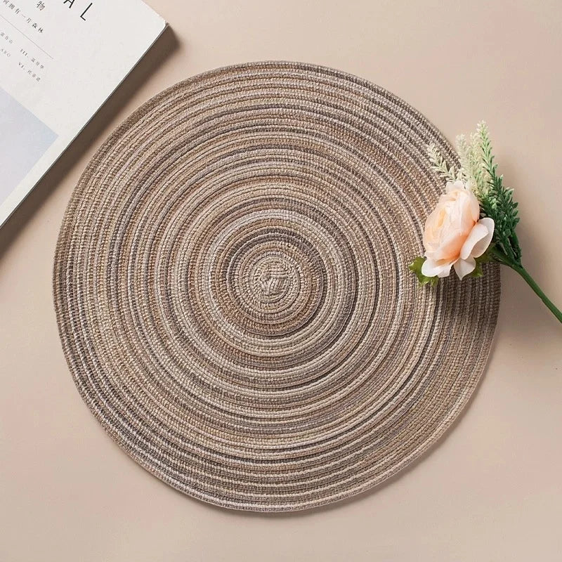 Round Woven Placemats