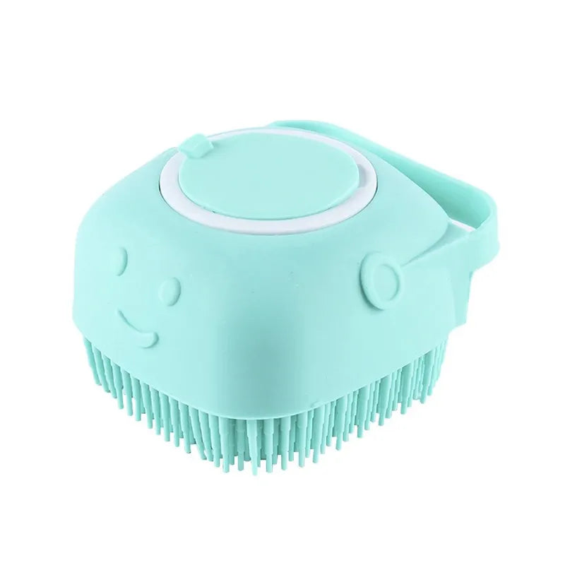 Green Pet Bath Brush