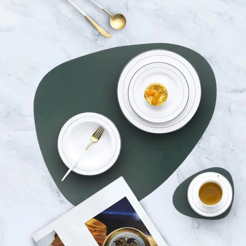 Faux Leather Placemats