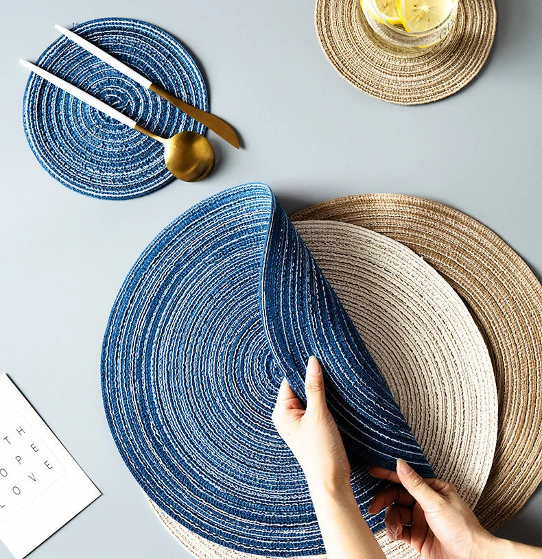 Round Woven Placemats