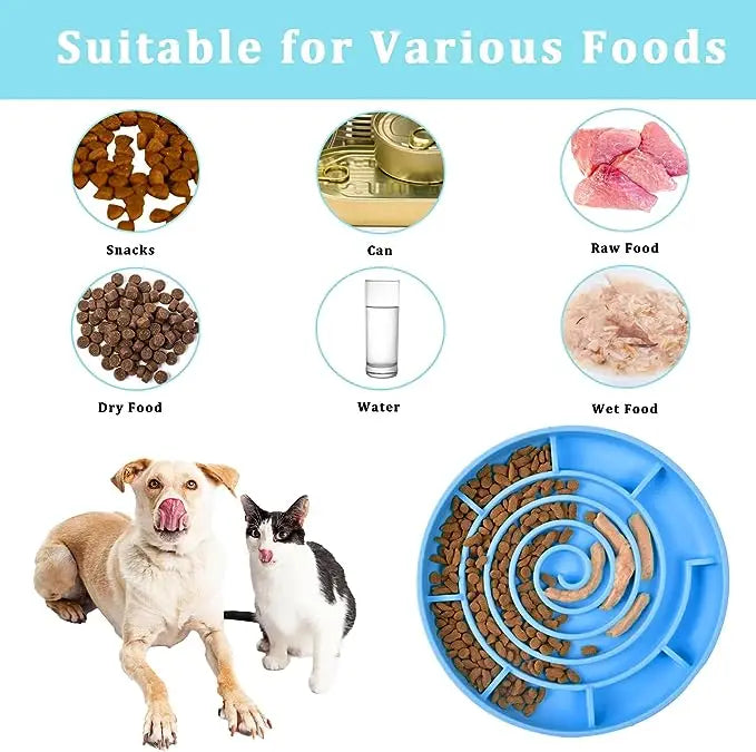 Types of food to use with Slow Feeder Bowl