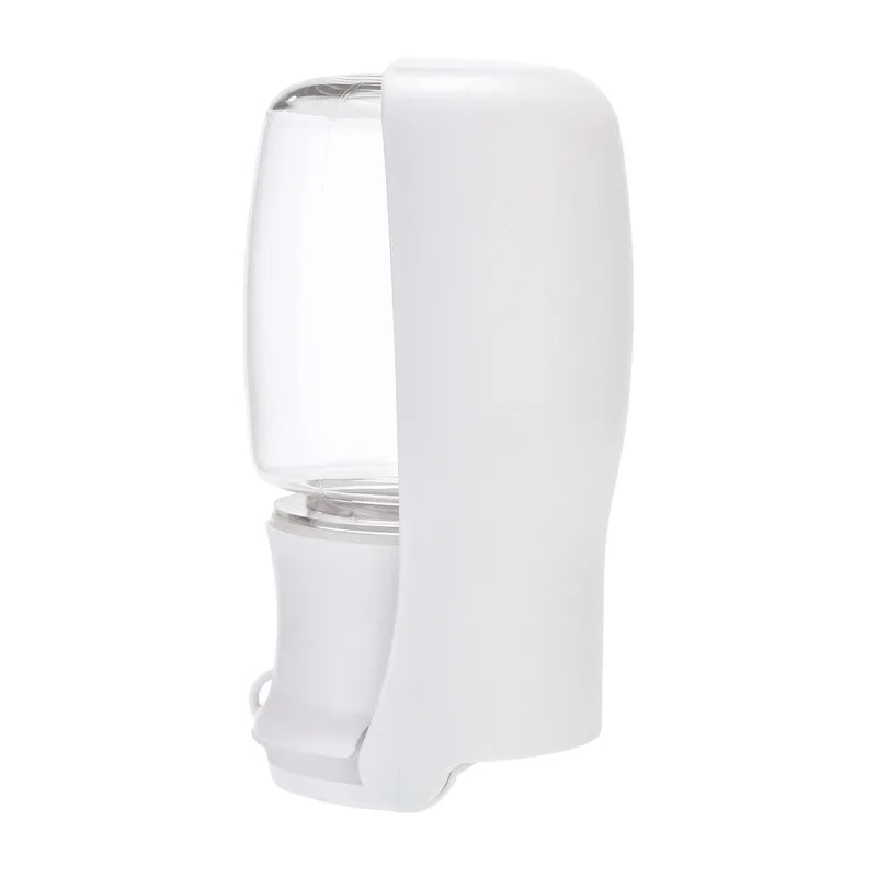 White Portable Pet Travel Bottle