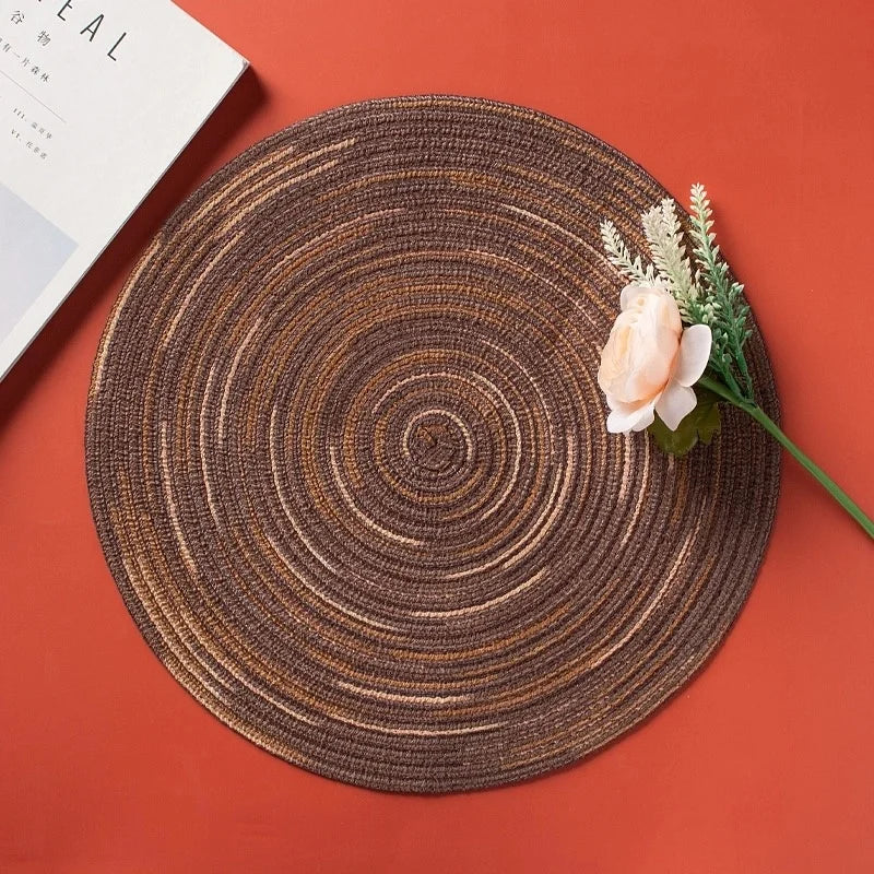 Round Woven Placemats