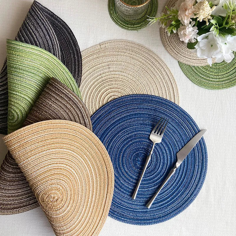 Round Woven Placemats