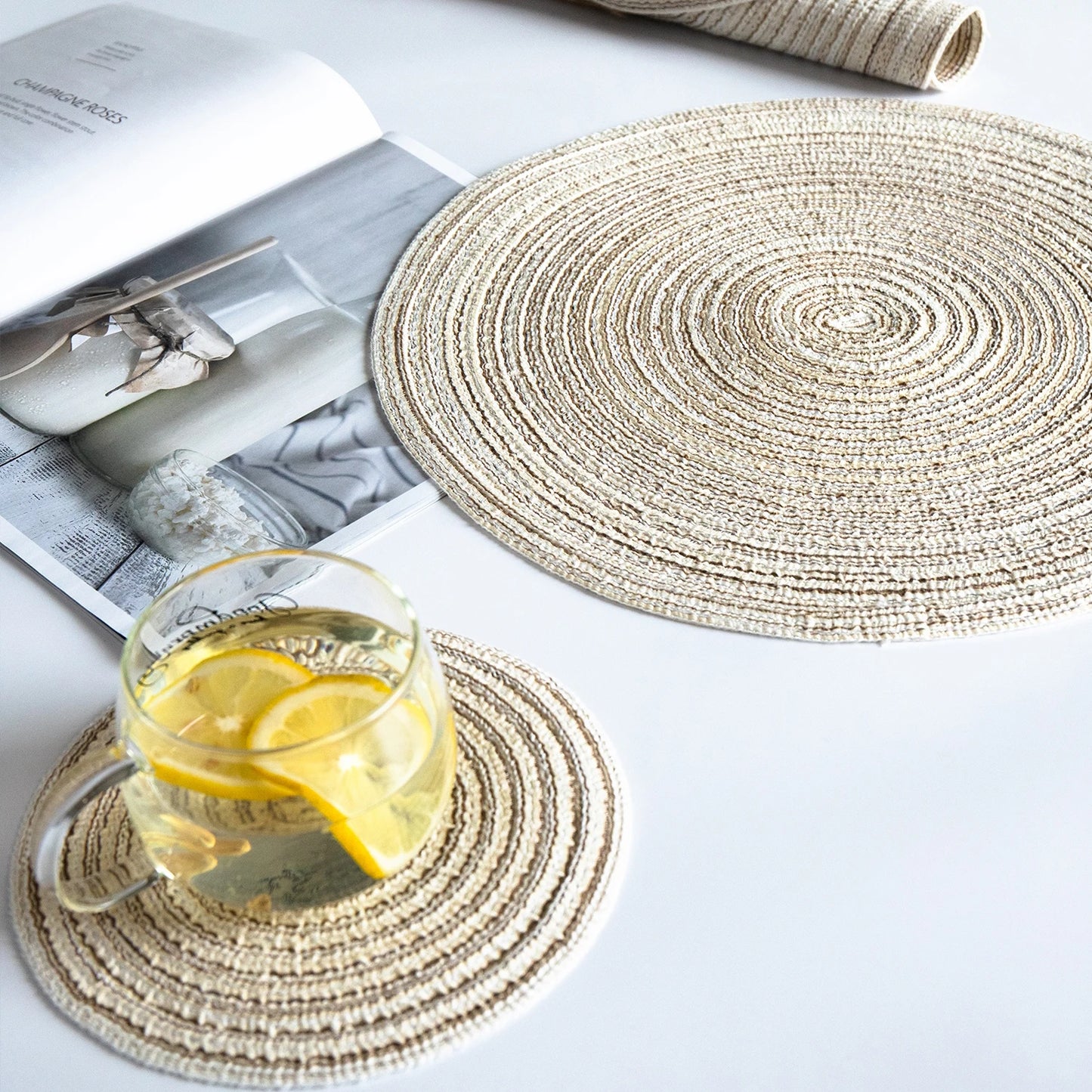 Round Woven Placemats