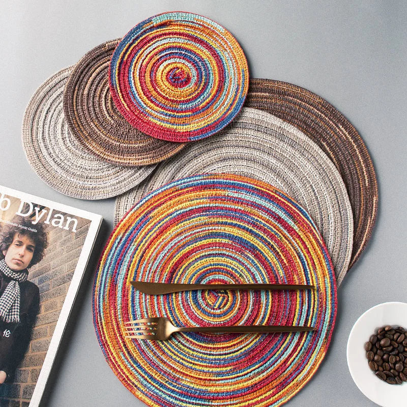 Round Woven Placemats