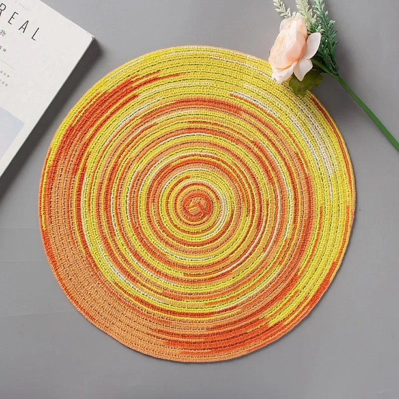 Round Woven Placemats