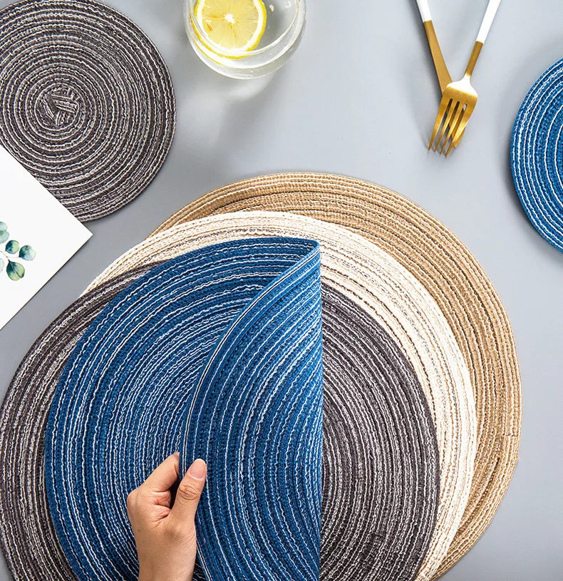 Round Woven Placemats