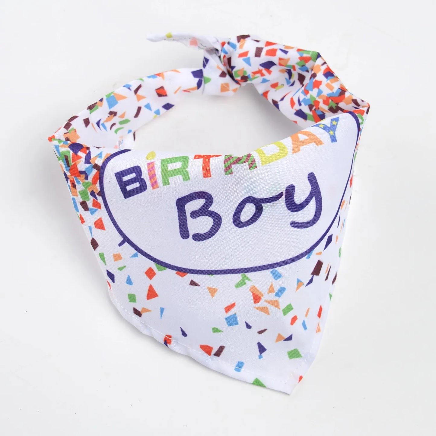 Birthday Dog Soft Toys - bib for birthday boy 