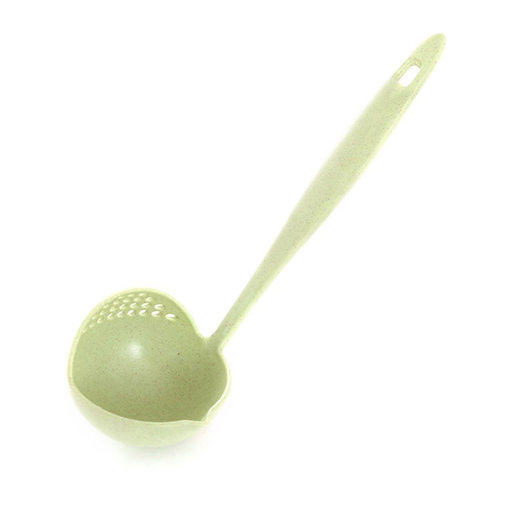 Green Spoon Strainer