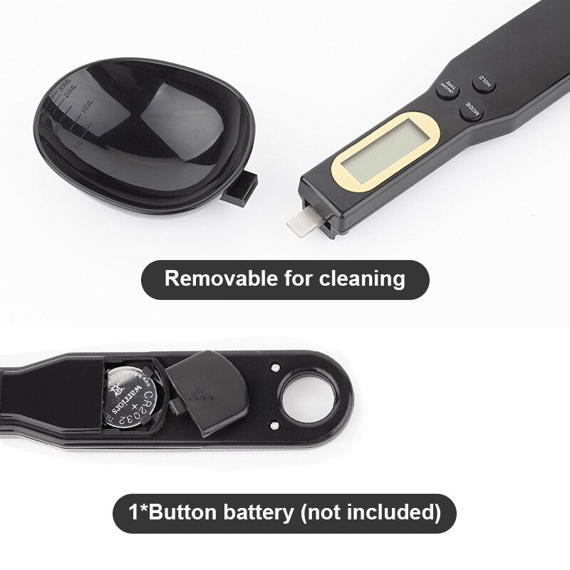 parts of the digital measuring spoon 