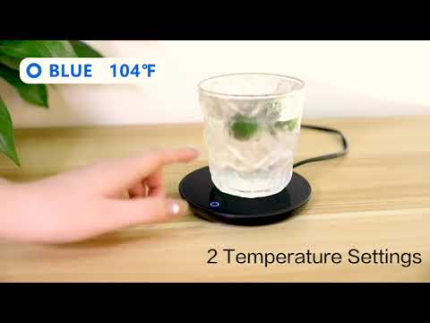 Video of how the mug warmer works