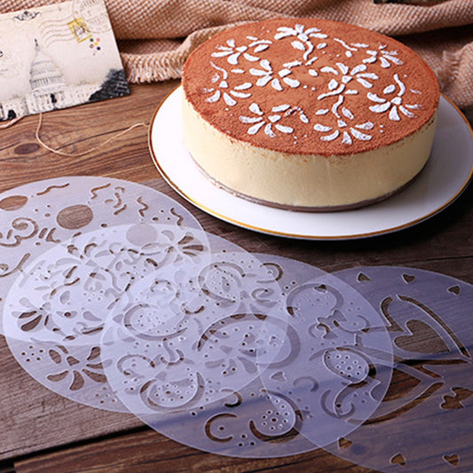 Decorative Cake Stencil Set