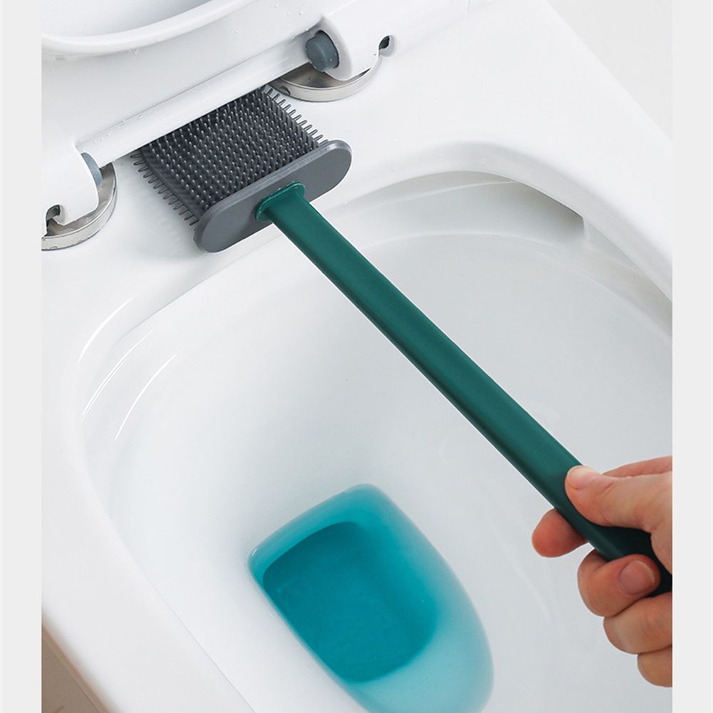 Toilet Brush in use