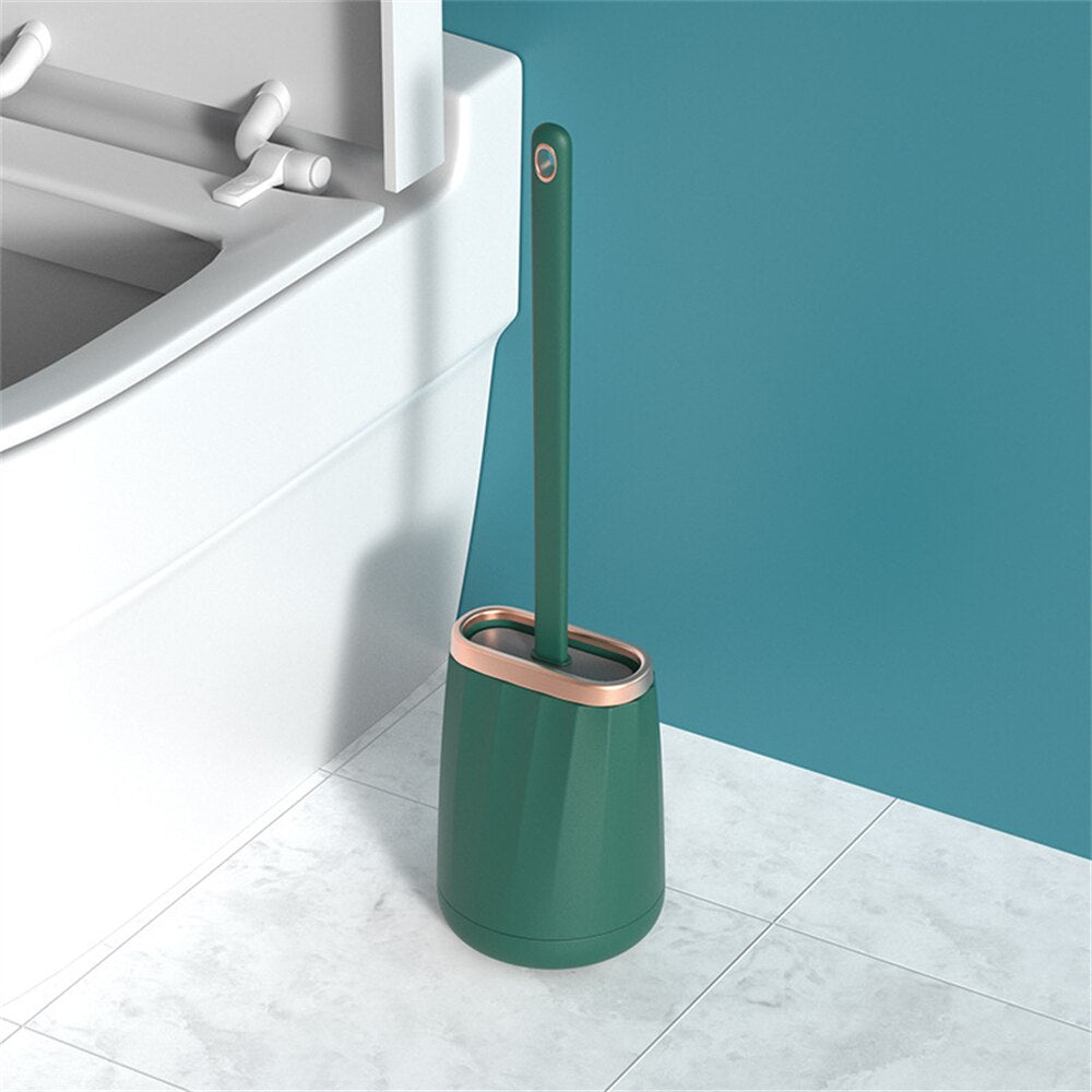 Green Toilet Brush