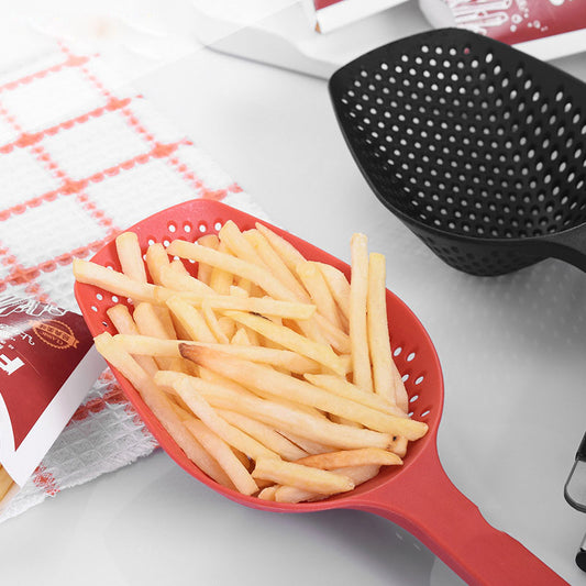 Multiple Large Spoon Strainers 