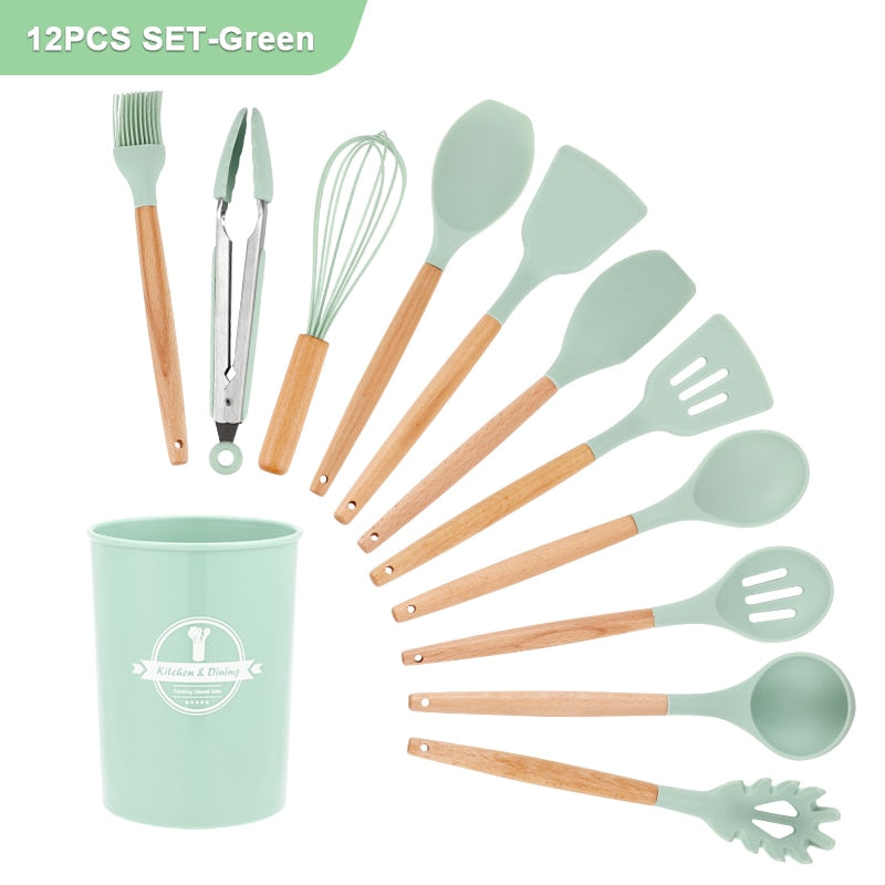 Silicone Utensils Set