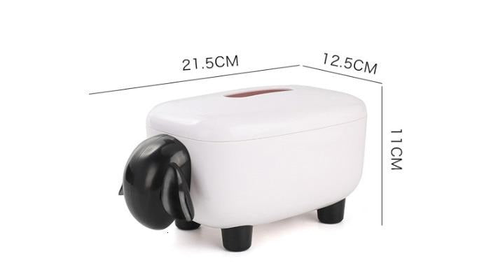 Sheep Tissue Box Holder