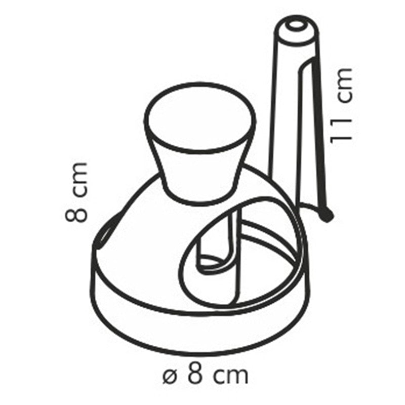 Measurements of the donut maker