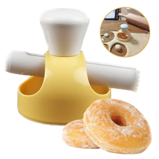 Two piece donut maker