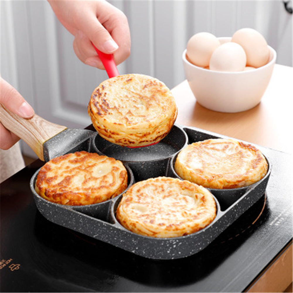 Egg Frying Pan in use 