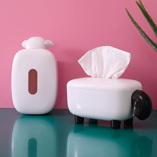 Sheep Tissue Box Holder