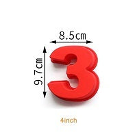 Number Cake Mould