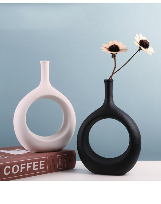 Ceramic Hollow Vases