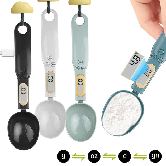 Digital measuring spoons