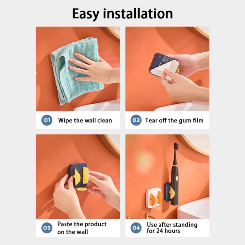 How to install Electric Toothbrush Holder