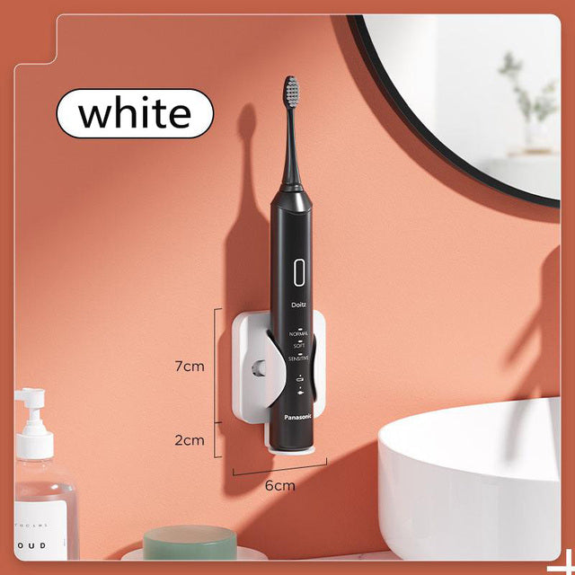 White Electric Toothbrush Holder