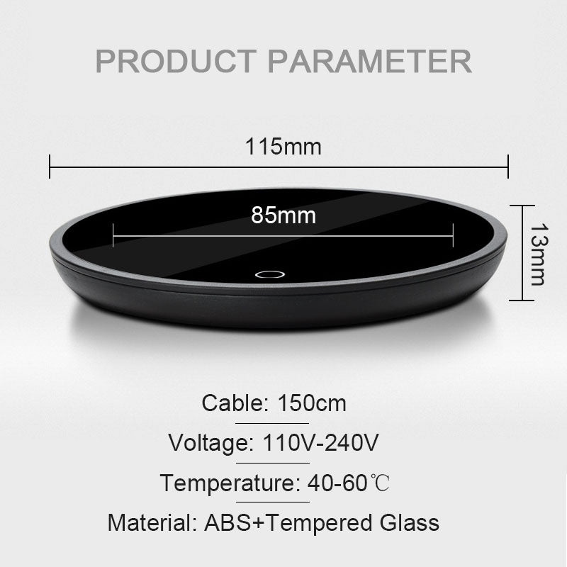 Dimensions / features of the mug warmer