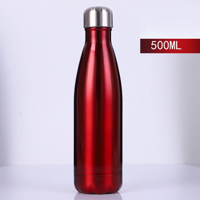 Red Personalised Drink Bottles