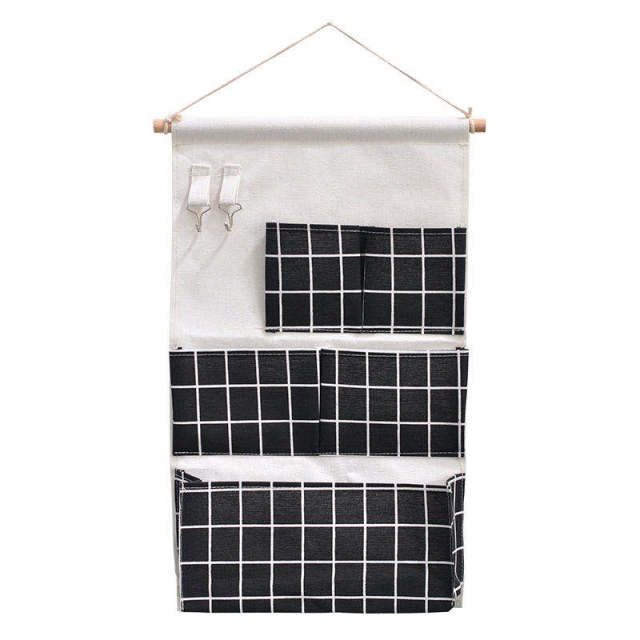 5 Pocket Wall Mounted Storage Bag