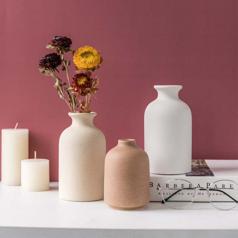 Nordic Ceramic Vases