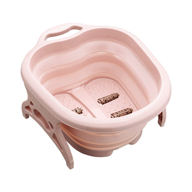 pink foldable foot massager