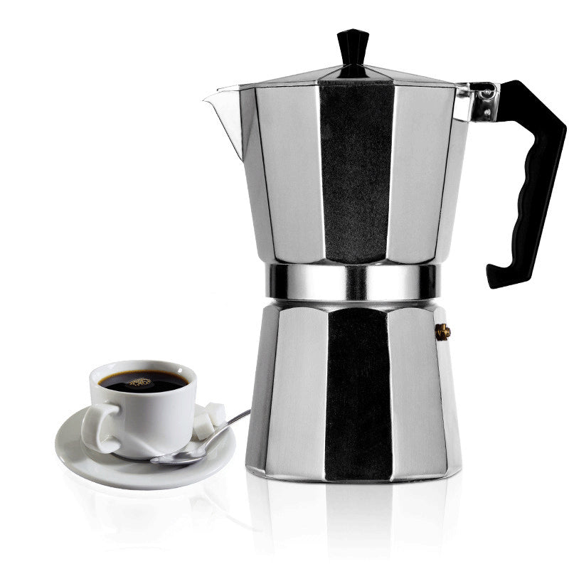 Stainless Steel Moka Coffee Pot 