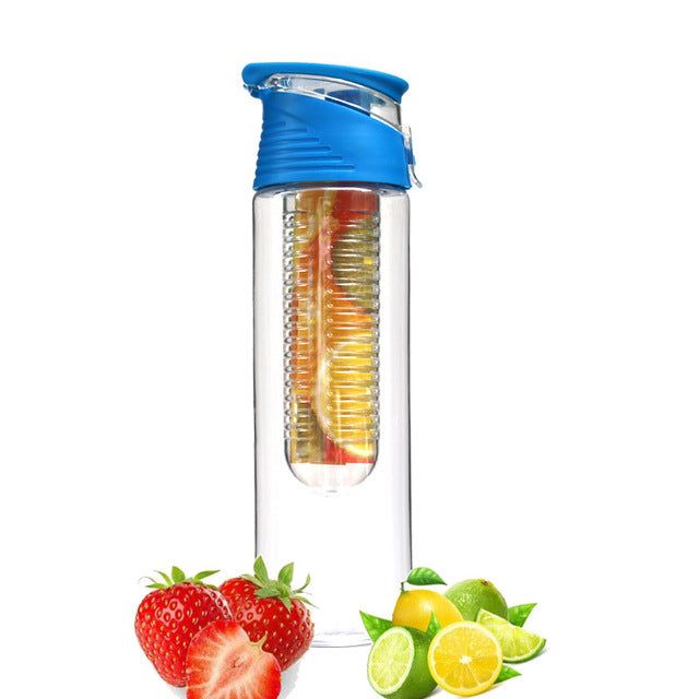 Blue Infuser Water Bottle