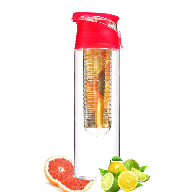 Red Infuser Water Bottle