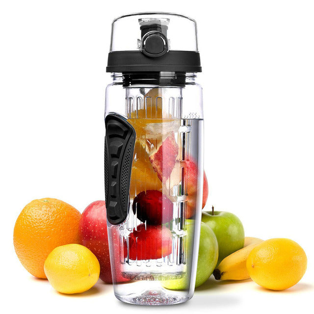 Black Infuser Water Bottle